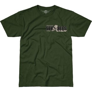 Pánské tričko 7.62 Design® US Navy Seabees - zelené
