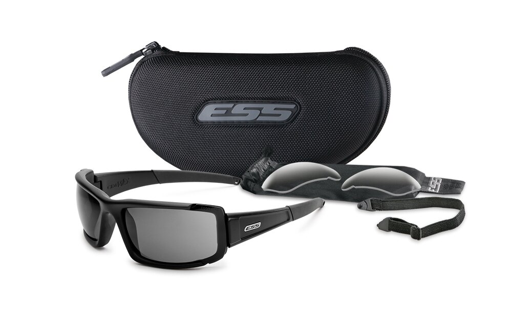 Levně Ochranné brýle ESS® ICE™ CDI MAX – Černá