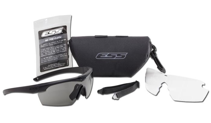 Levně Ochranné střelecké brýle ESS® Crosshair 2LS - černé