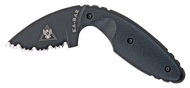 Levně Nůž s pevnou čepelí KA-BAR® TDI Law Enforcement Knife se zubatým ostřím