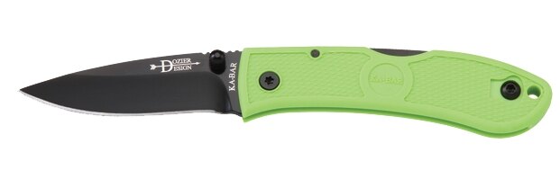 Levně Zavírací nůž KA-BAR® 4072ZG – Mini Dozier Folding Hunter – zombie green