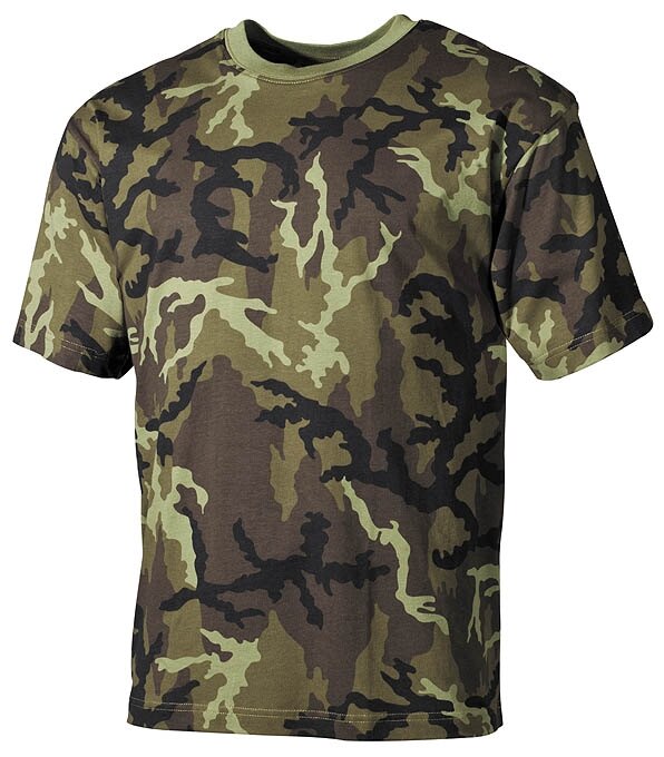 Levně Bavlněné tričko US army MFH® s krátkým rukávem - vzor 95.-CZ