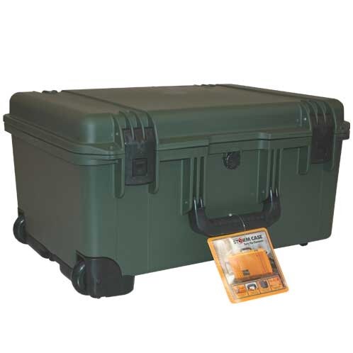 Levně Odolný vodotěsný kufr Peli™ Storm Case® iM2620 bez pěny – zelený-oliv