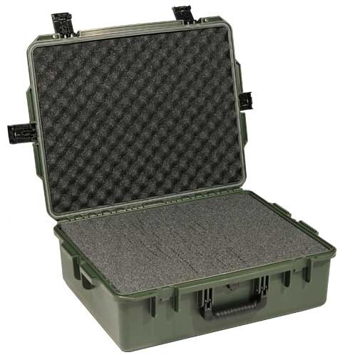 Levně Odolný vodotěsný kufr Peli™ Storm Case® iM2700 s pěnou – Olive Green