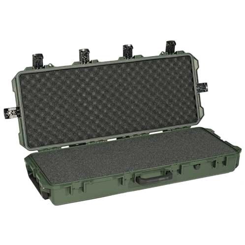 Levně Odolný vodotěsný dlouhý kufr Peli™ Storm Case® iM3100 s pěnou – Olive Green