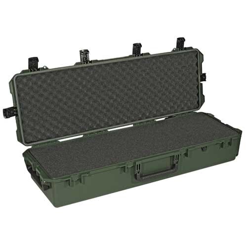 Levně Odolný vodotěsný dlouhý kufr Peli™ Storm Case® iM3220 s pěnou – Olive Green