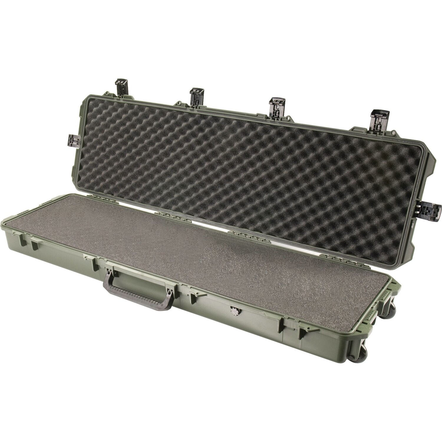 Levně Odolný vodotěsný dlouhý kufr Peli™ Storm Case® iM3300 s pěnou – zelený-oliv