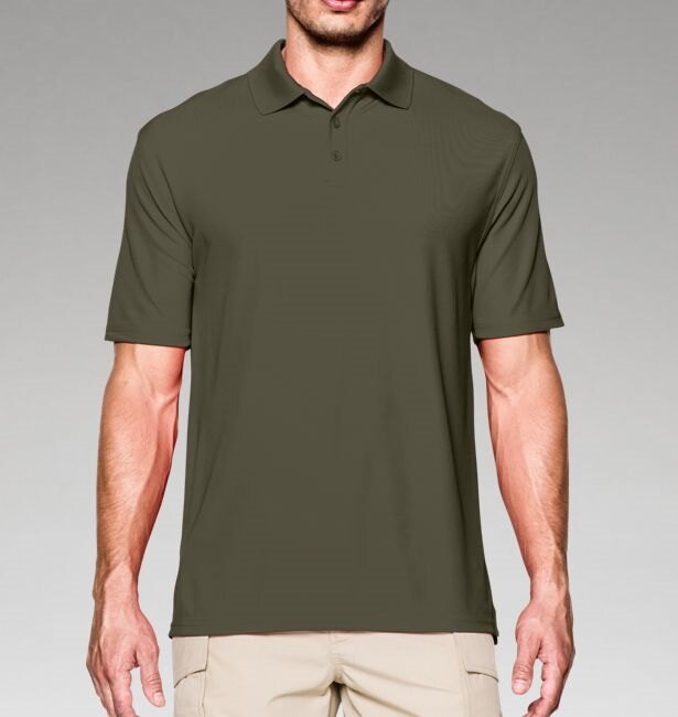 Levně Polo-košile UNDER ARMOUR® s krátkým rukávem - zelená