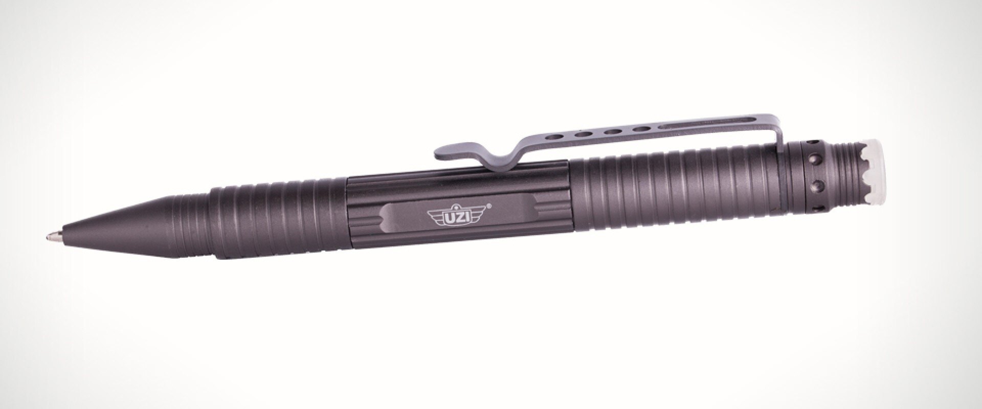 Levně Taktické pero UZI® Defender model 3 - šedé