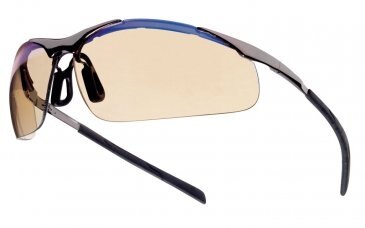Levně Ochranné brýle BOLLÉ® CONTOUR Metal - kovově šedé, ESP
