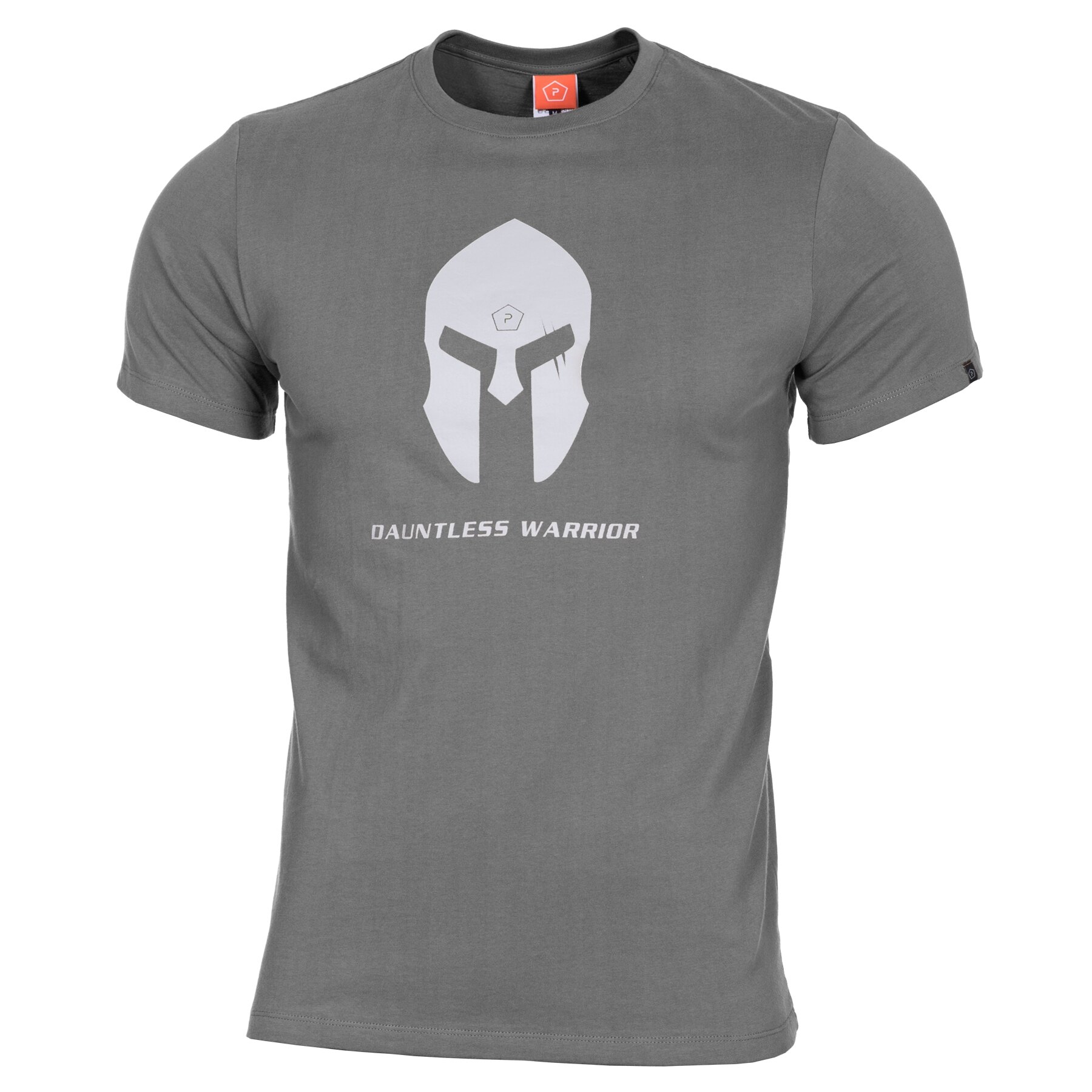 Levně Pánské tričko Spartan helmet Pentagon® – Wolf Grey