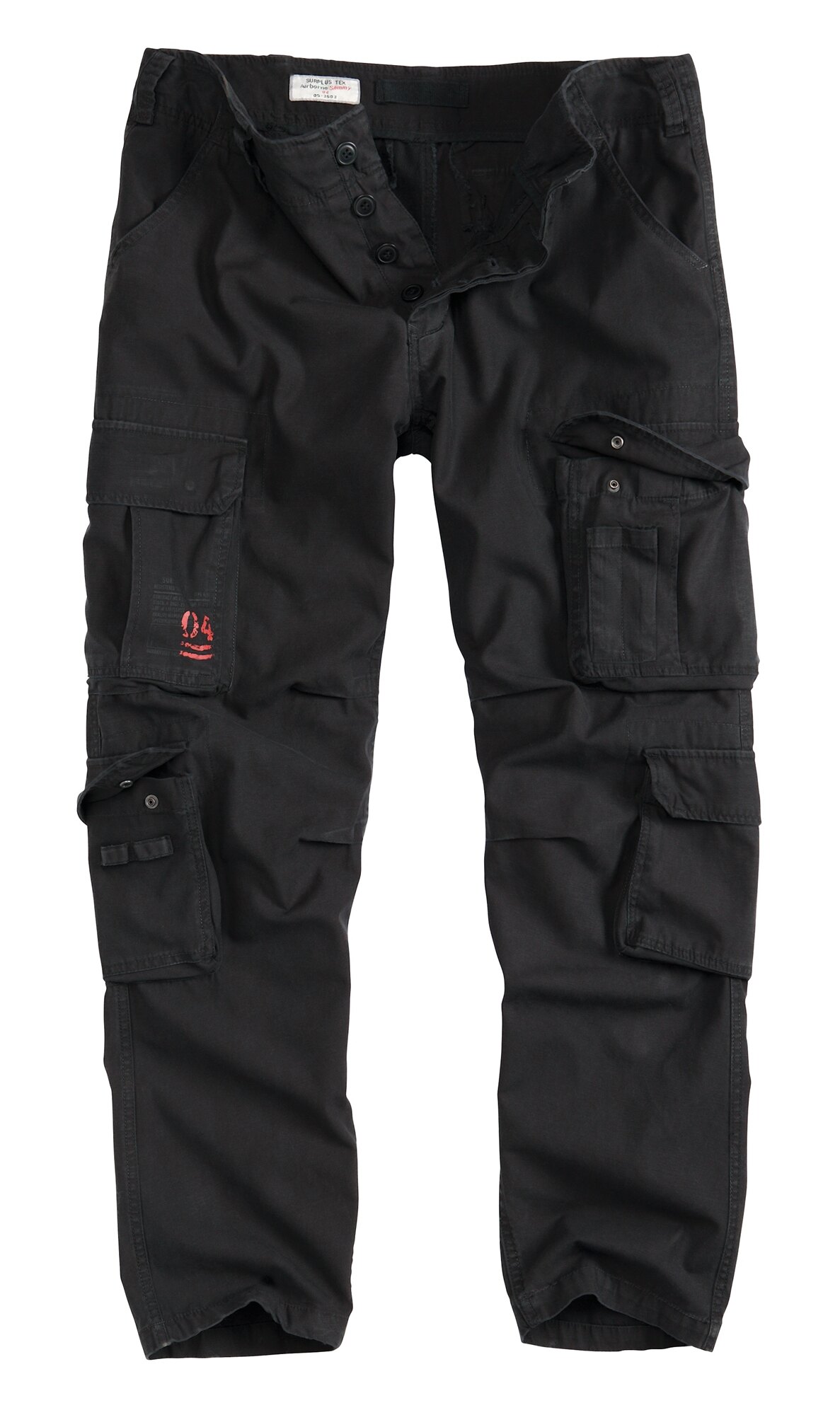 Levně Kalhoty RAW VINTAGE SURPLUS® Airborne Slimmy - černé (Barva: Černá, Velikost: XL)