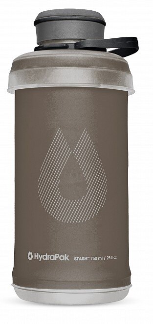 Levně Skládací láhev HydraPak® Stash 750 ml – Mammoth Grey