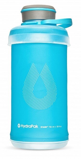 Levně Skládací láhev HydraPak® Stash 750 ml – Malibu Blue