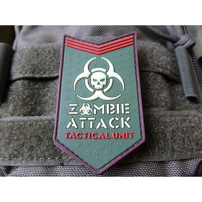 Levně Nášivka JTG® Zombie Attack - Multicam