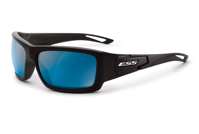Levně Sluneční brýle Credence ESS® – Modré zrcadlové, Černá