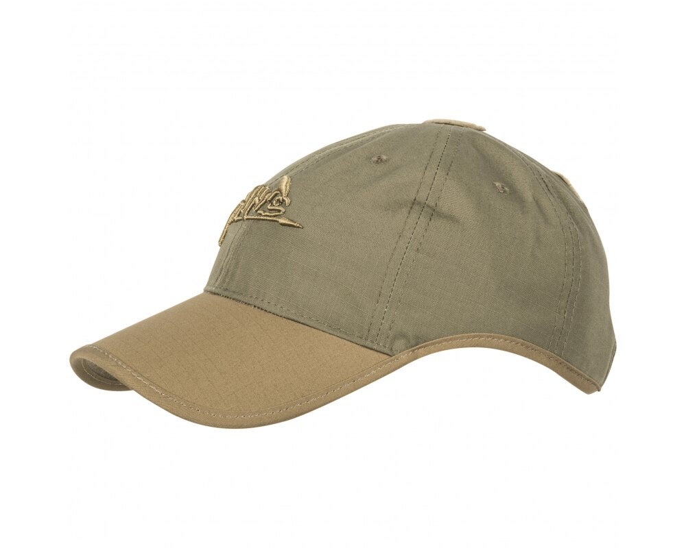 Levně Kšiltovka „baseballka“ Logo Cap Ripstop Helikon-Tex® – Adaptive Green / Coyote