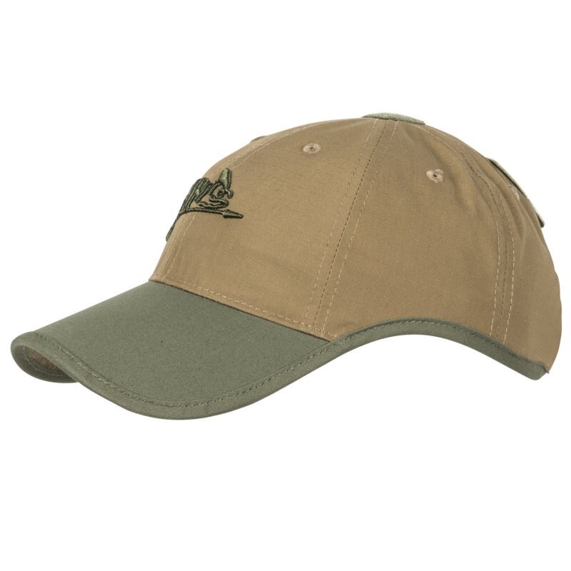 Levně Kšiltovka „baseballka“ Logo Cap Ripstop Helikon-Tex® – Coyote / Olive Green