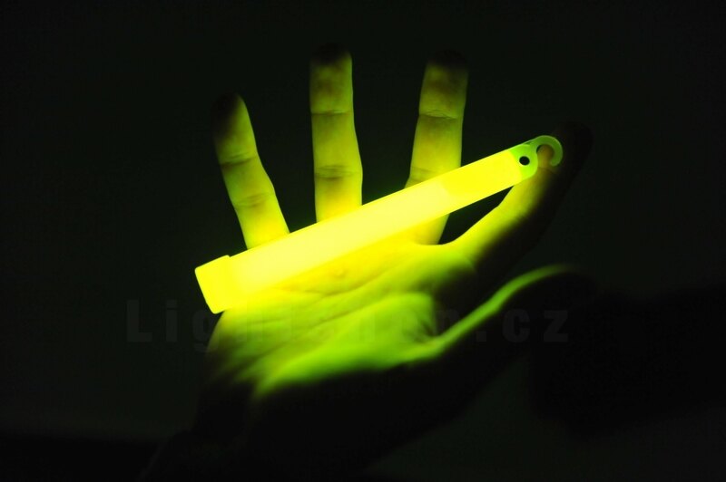 Levně Chemické světlo - tyčinka Lightstick® 25 ks - žlutá
