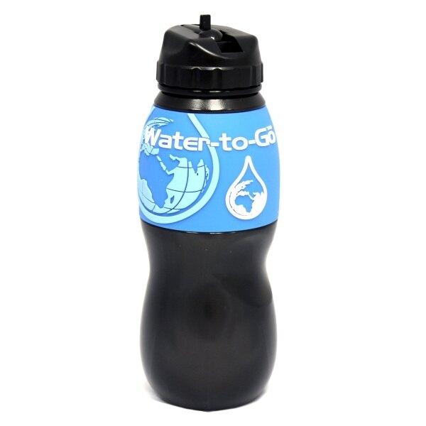 Levně Lahev s filtrem Water-to-Go™ 75 cl – Modrá