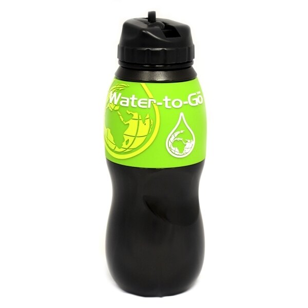 Levně Lahev s filtrem Water-to-Go™ 75 cl – Zelená