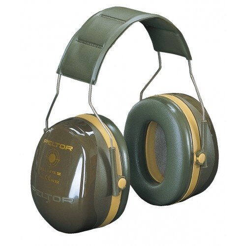 Levně Mušlové chrániče sluchu 3M® PELTOR® Bull's Eye III™ - armádní zelená