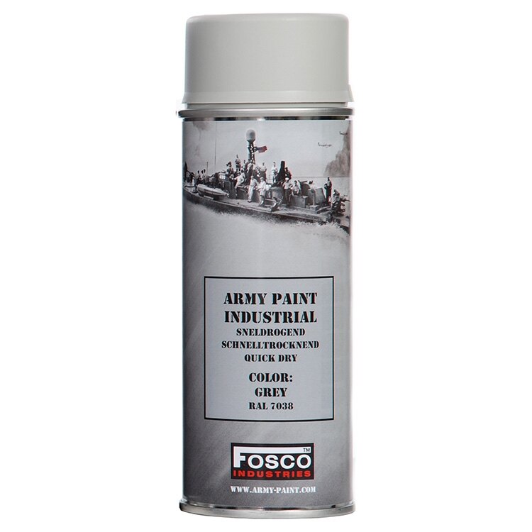 Levně Barva ARMY ve spreji 400 ml FOSCO® - šedá