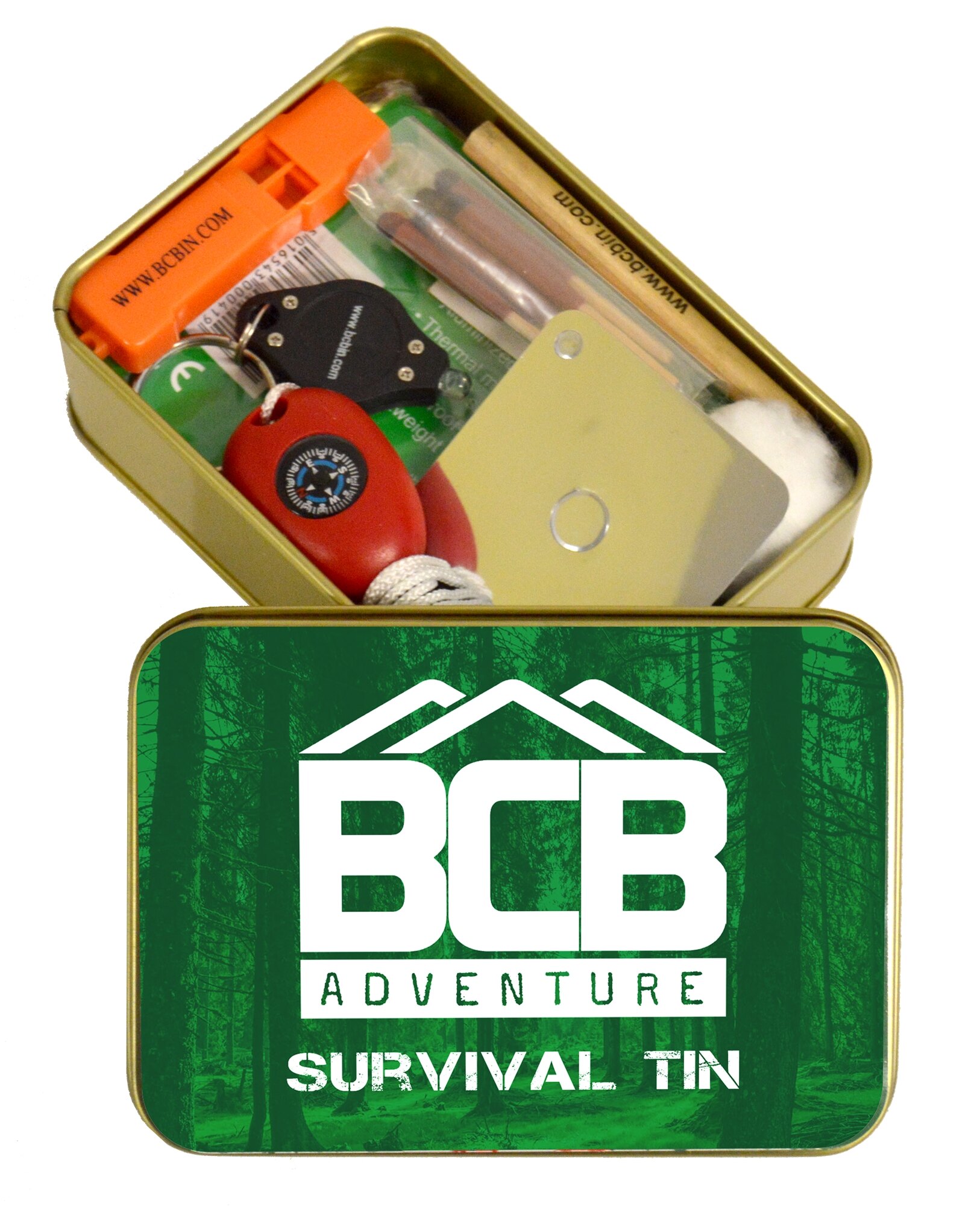 Levně Krabička poslední záchrany BCB® Adventure Survival Tin