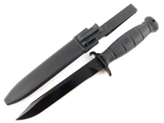 Levně Nůž s pevnou čepelí GLOCK® FM 78 Field knife - černý