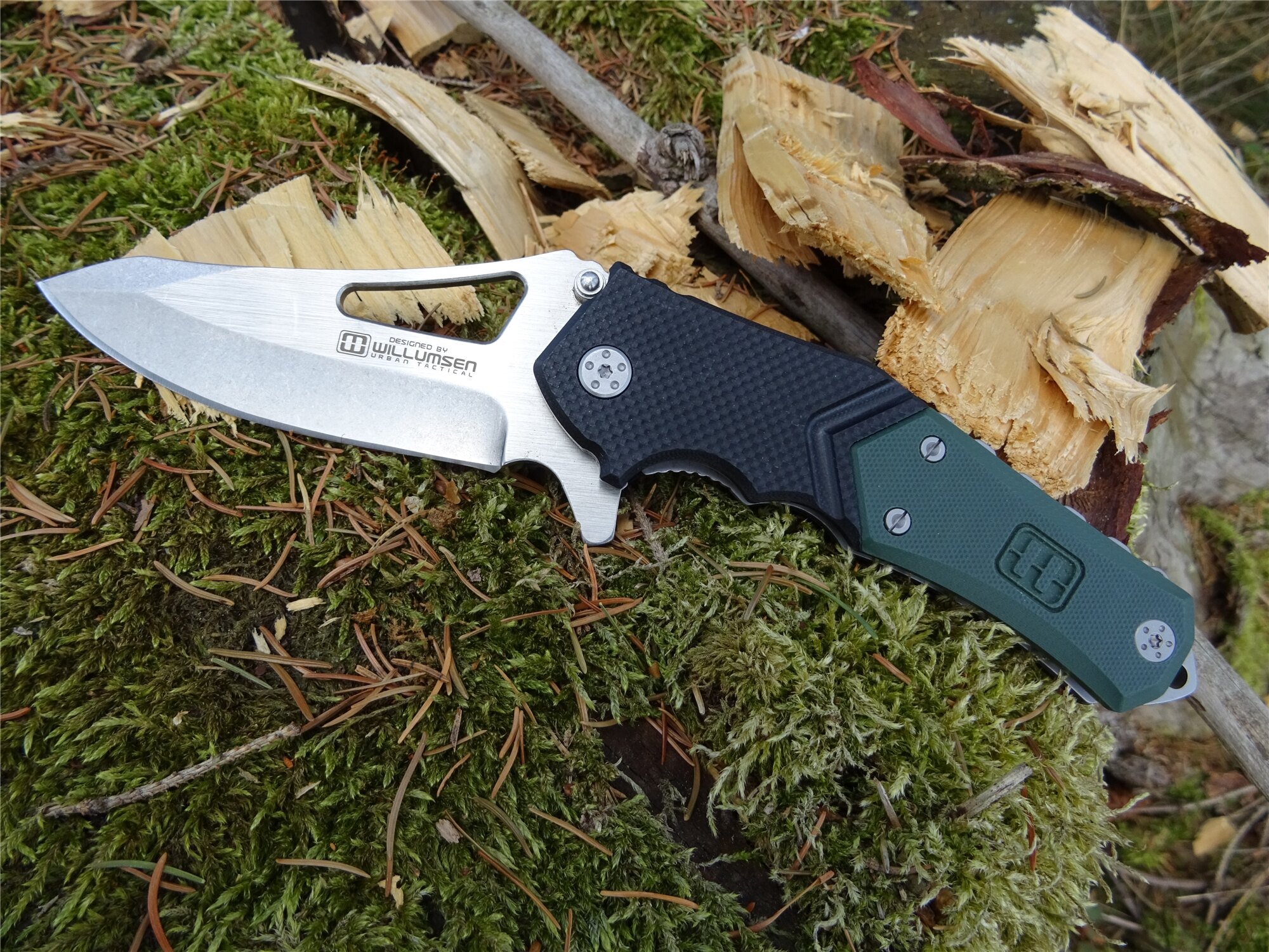 Levně Zavírací nůž Lansky® Responder X9 - černo-zelený
