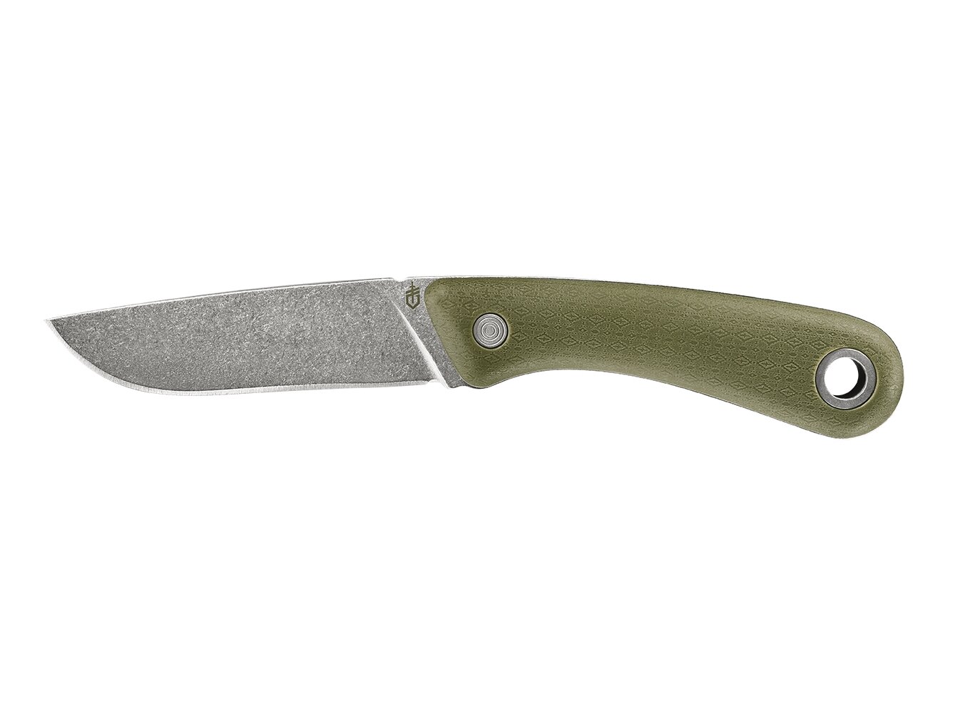 Levně Nůž s pevnou čepelí Spine Compact GERBER® - zelený