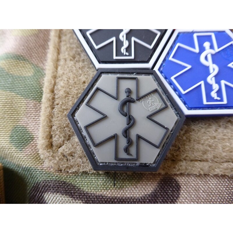 Levně Nášivka Paramedic Hexagon JTG® - Ranger Green