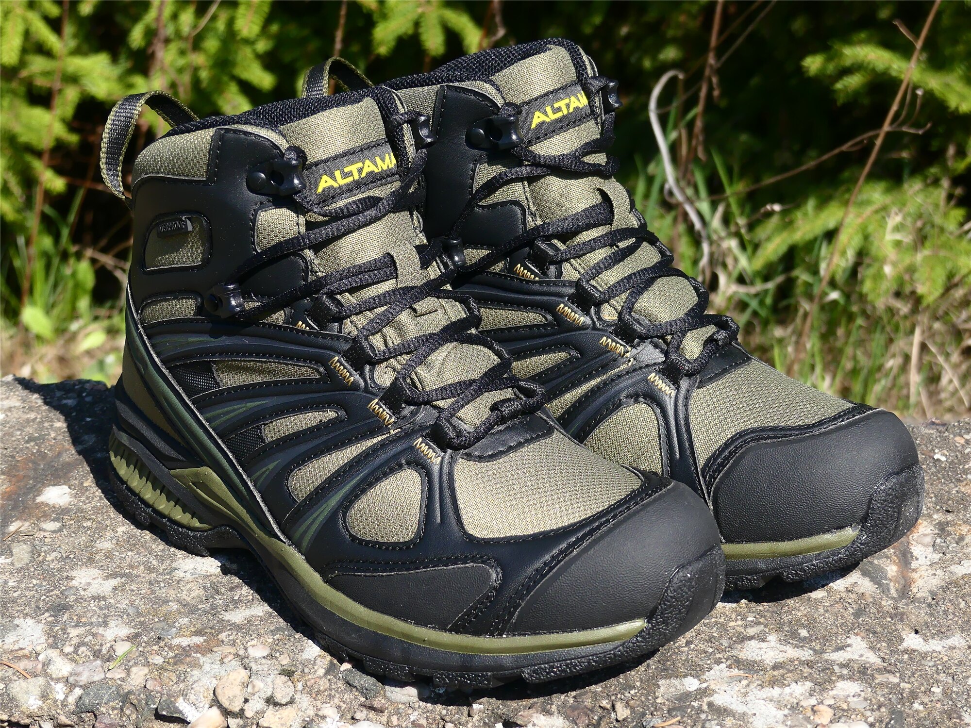 Levně Taktická obuv Altama® Aboottabad Trail Mid WP - zelená
