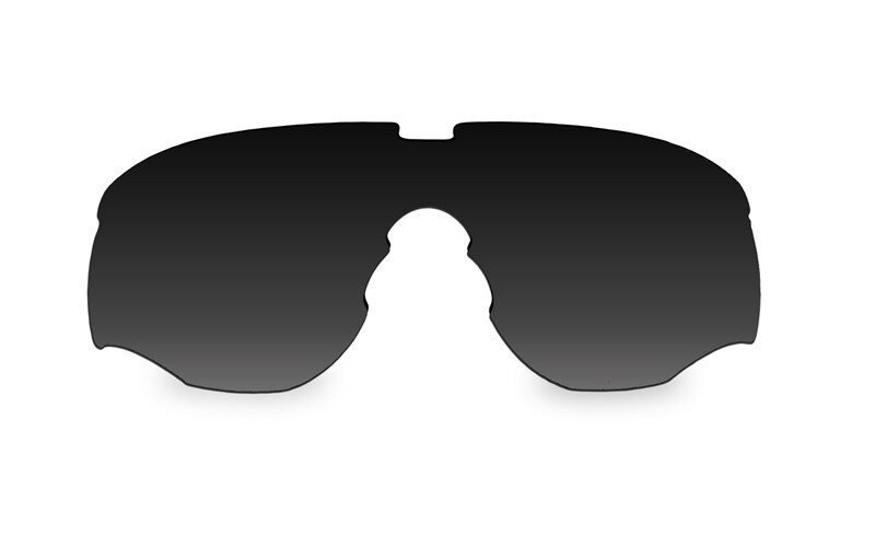 Levně Náhradní skla pro brýle Rogue Wiley X® – Kouřově šedá