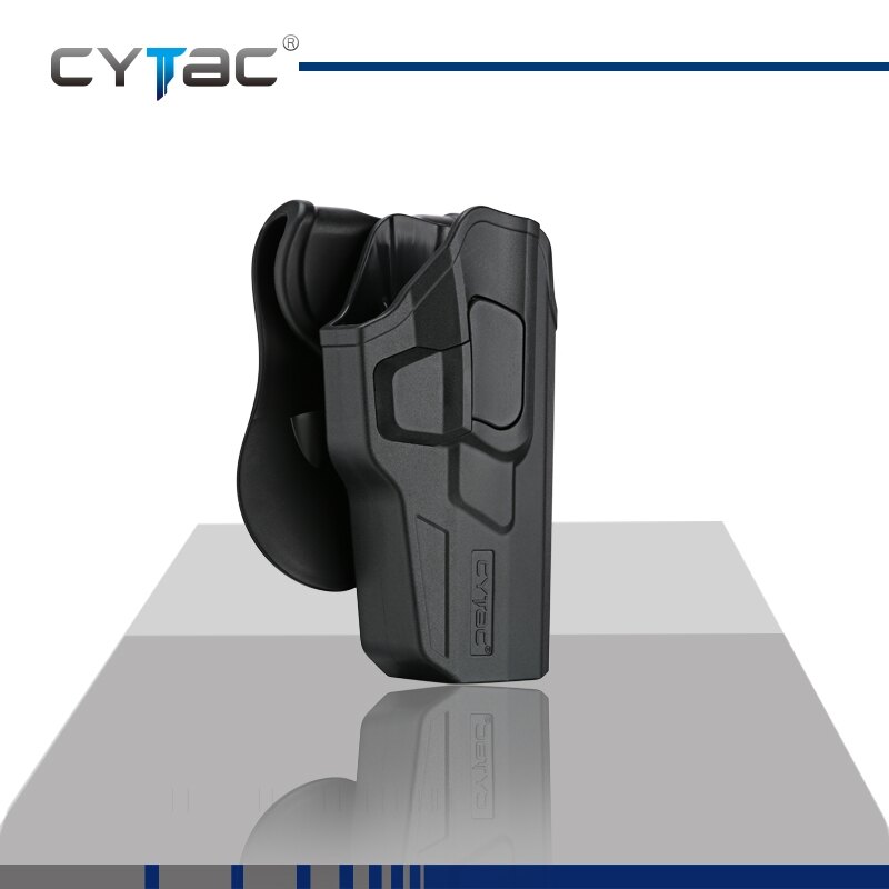 Pistolové pouzdro R-Defender Gen3 Cytac® Glock 17 – Černá, pravá strana (Barva: Černá, Varianta: pravá strana)