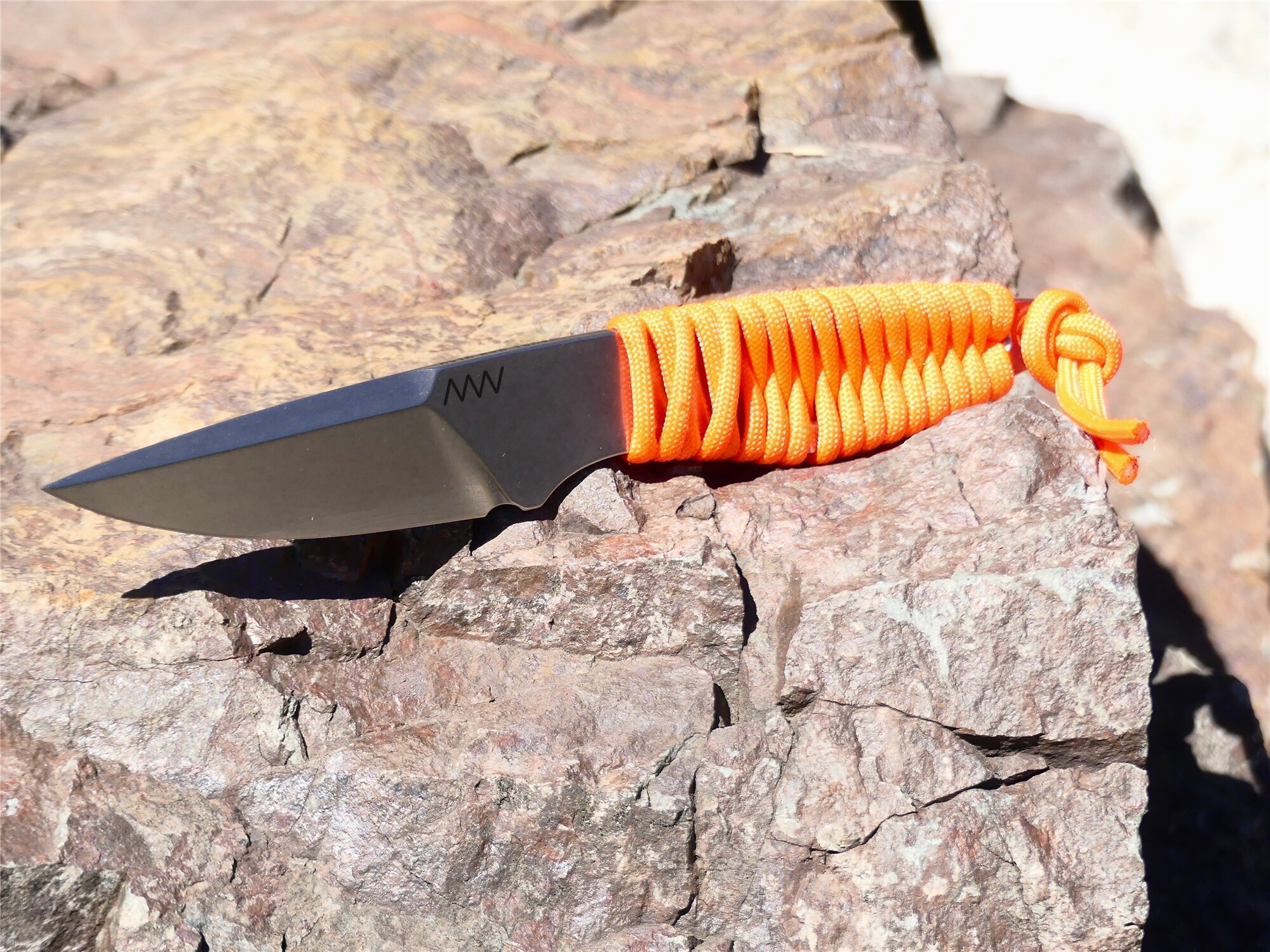 Levně Nůž s pevnou čepelí ANV® P100 - Hunting Orange