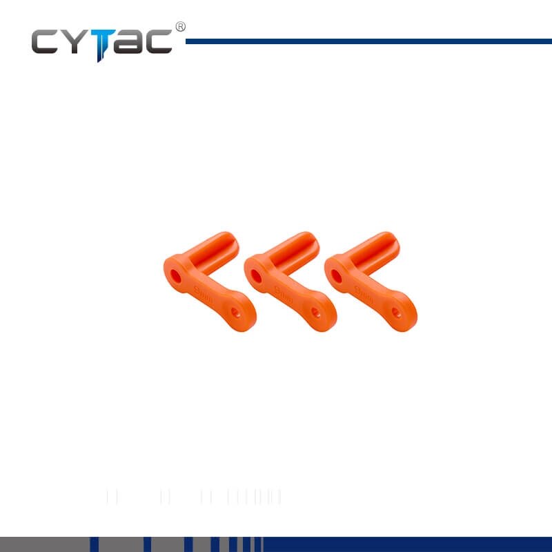 Levně Bezpečnostní vložka do nábojové komory pistole Cytac® 9 mm, 2 kusy - oranžová