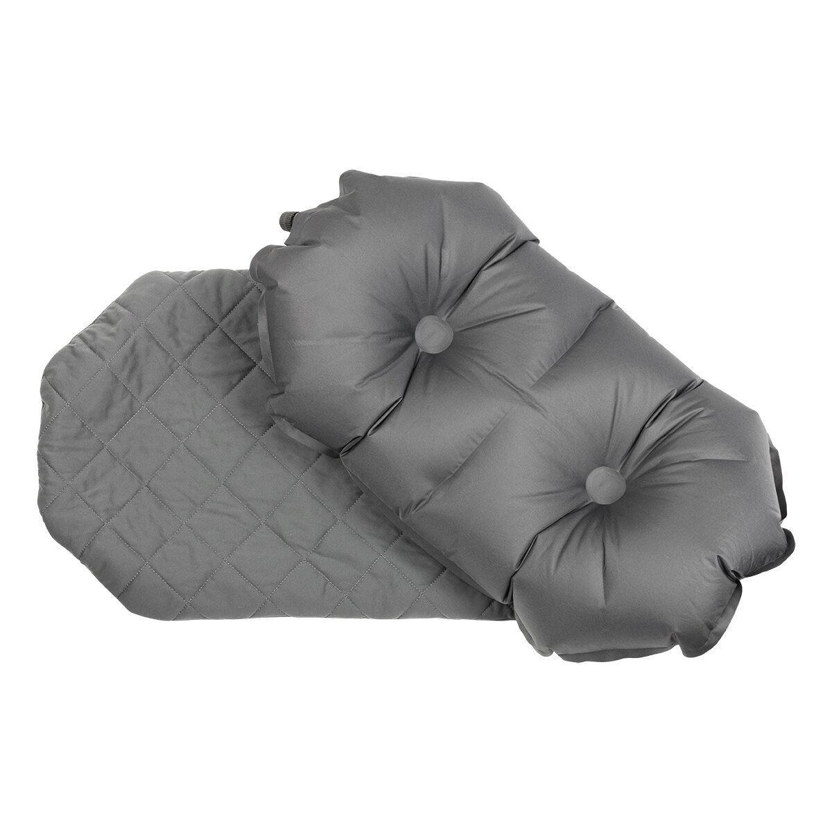 Levně Nafukovací polštář Luxe Pillow Klymit® - šedý