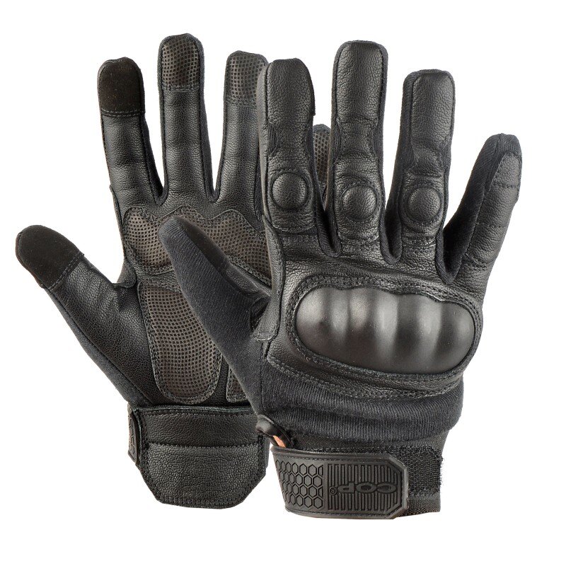 Levně Zásahové ochranné rukavice COP® FG10TS – Černá