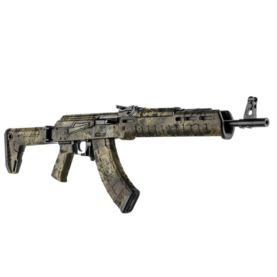 Levně GunSkins® prémiový vinylový skin na AK-47 – Prym1® Woodlands™