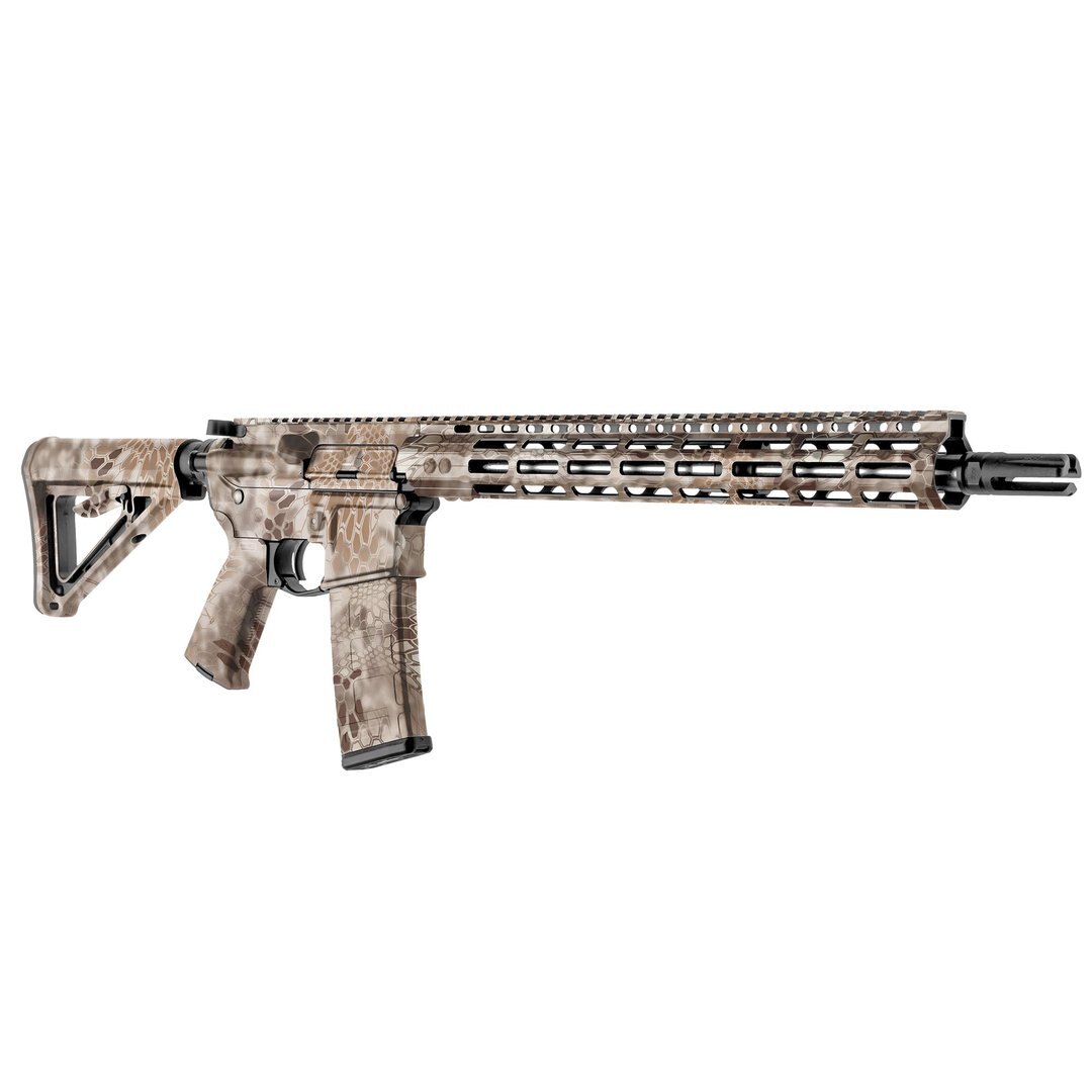 Levně GunSkins® maskovací skin na pušku AR15 – Kryptek Nomad™