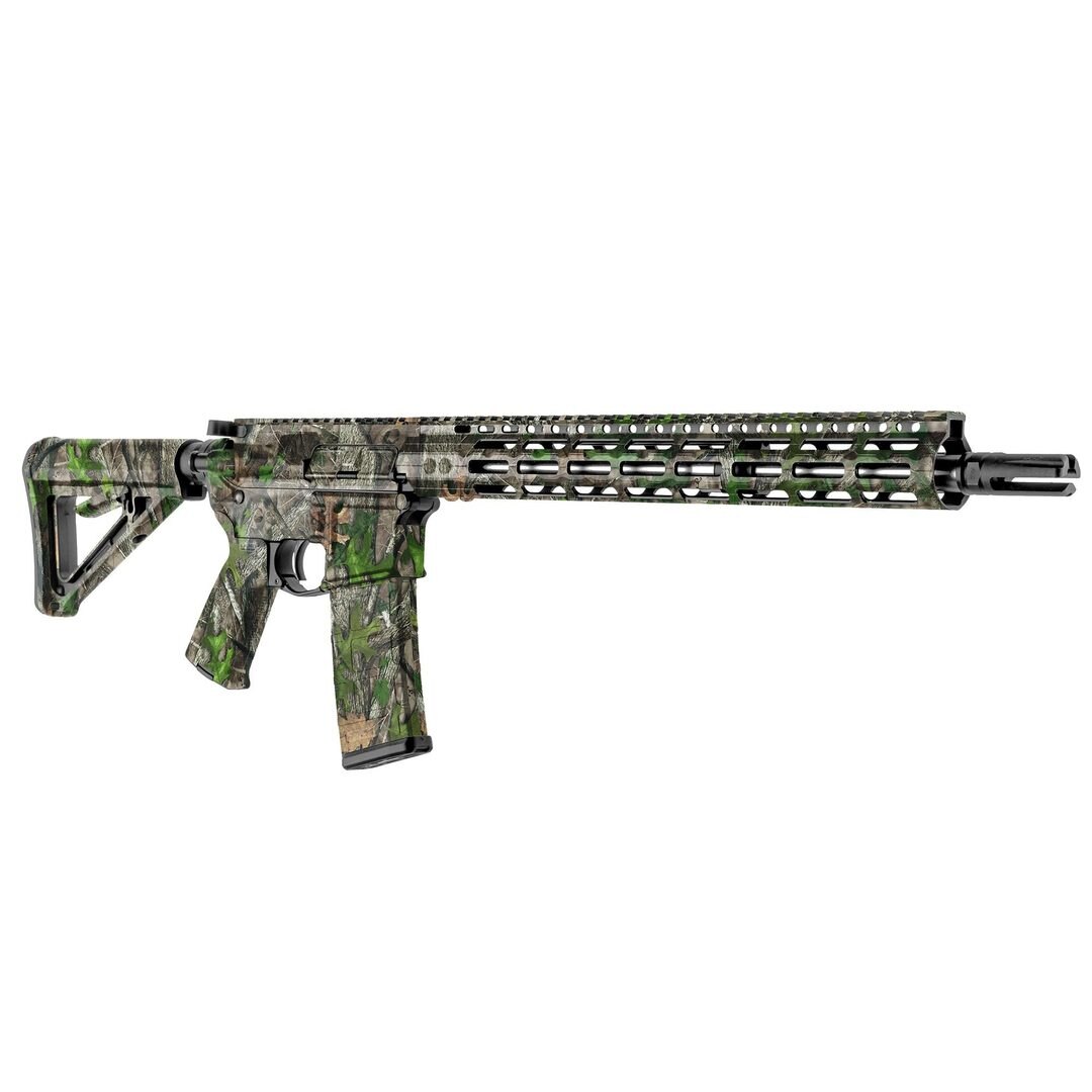 Levně GunSkins® maskovací skin na pušku AR15 – TrueTimber® HTC Green™