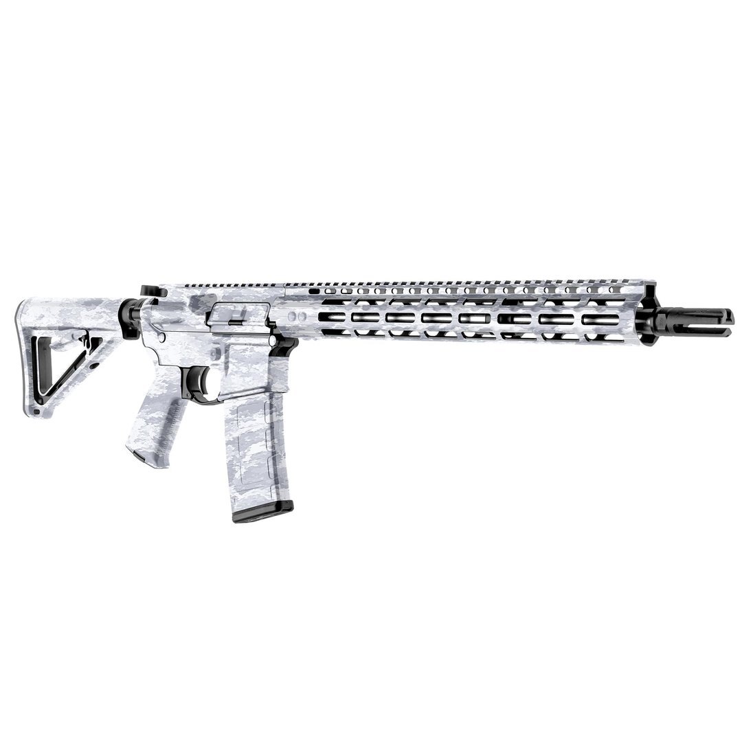 Levně GunSkins® maskovací skin na pušku AR15 – A-TACS® ATX Camo™