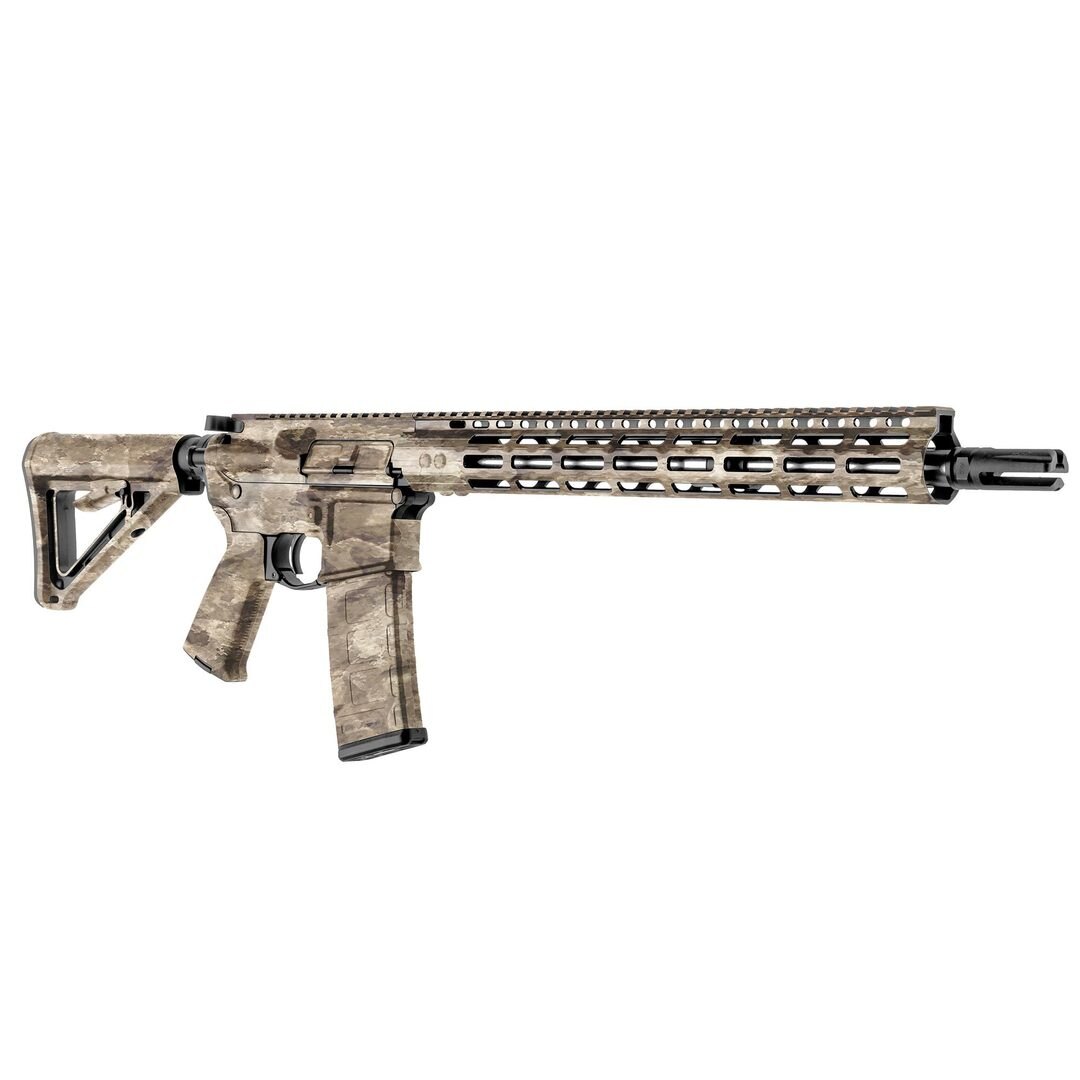 Levně GunSkins® maskovací skin na pušku AR15 – A-TACS® AUX Camo™