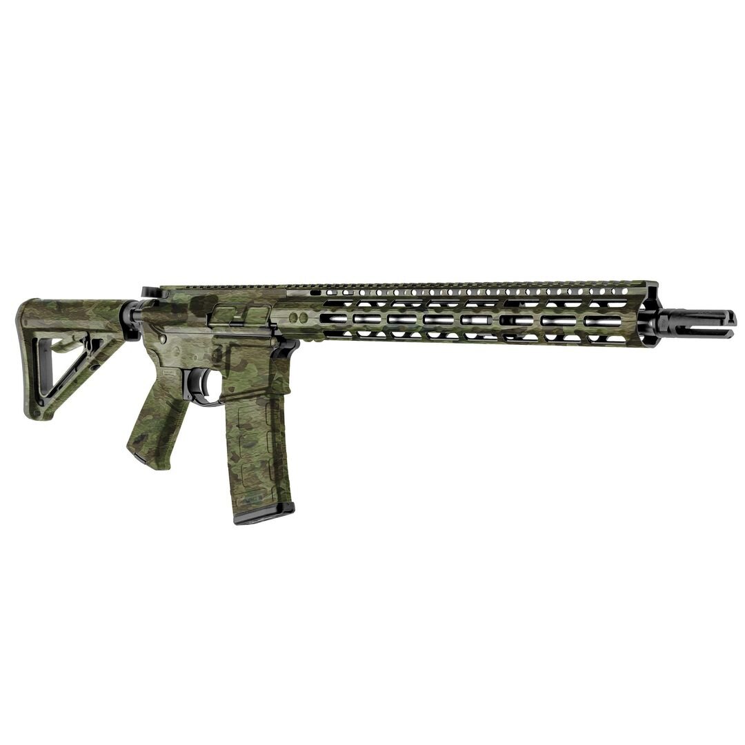 Levně GunSkins® maskovací skin na pušku AR15 – A-TACS® FGX Camo™