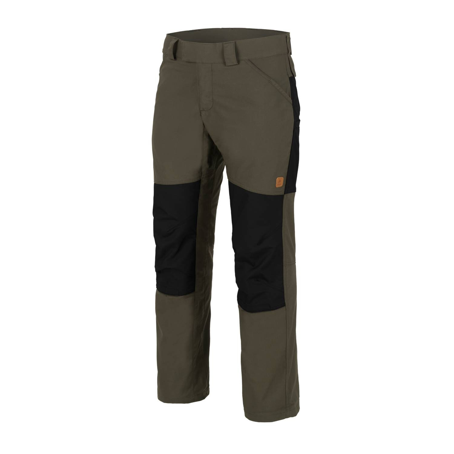 Kalhoty Woodsman Helikon-Tex® – Taiga Green / černá (Barva: Taiga Green / černá, Velikost: S)
