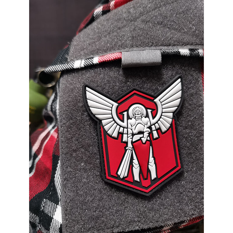 Levně Nášivka Archangel Saint Michael shield JTG® – Červená