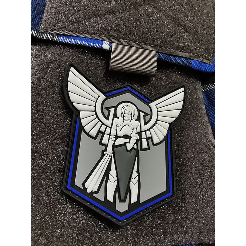 Levně Nášivka Archangel Saint Michael shield JTG® – Modrá