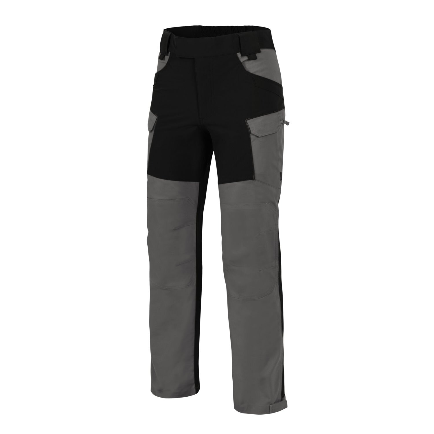 Levně Kalhoty Helikon Hybrid Outback Pants® – Cloud Grey / Černá