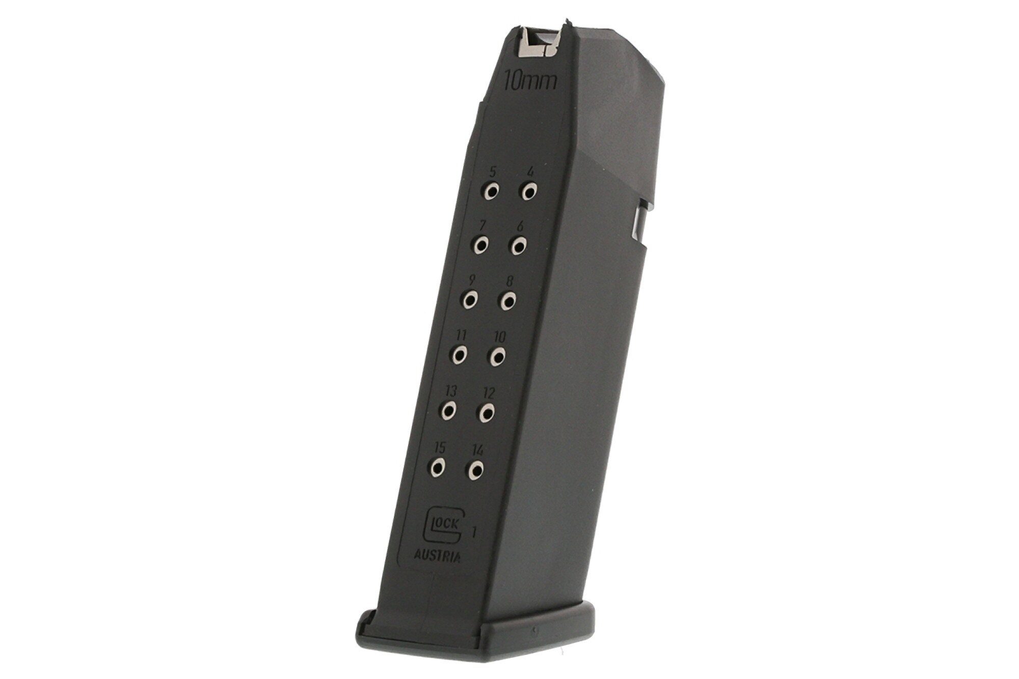Levně Zásobník pro pistoli Glock® 20 Gen 4 / 15 ran, ráže 10mm Auto – Černá